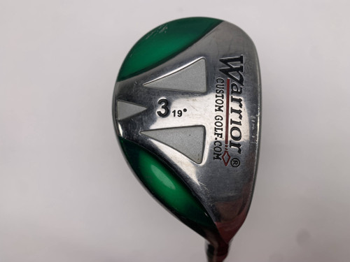 Warrior Custom Golf 3 Hybrid 19* Tour 3.1 Regular Graphite Mens RH, 1 of 12 Warrior Custom Golf 3 Hybrid 19* Tour 3.1 Regular Graphite Mens RH, 1 of 12