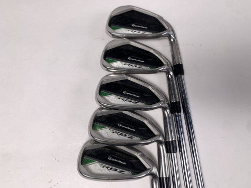 TaylorMade RBZ Speedlite Iron Set 6-PW RBZ Regular Steel Mens RH, 1 of 12 TaylorMade RBZ Speedlite Iron Set 6-PW RBZ Regular Steel Mens RH, 1 of 12