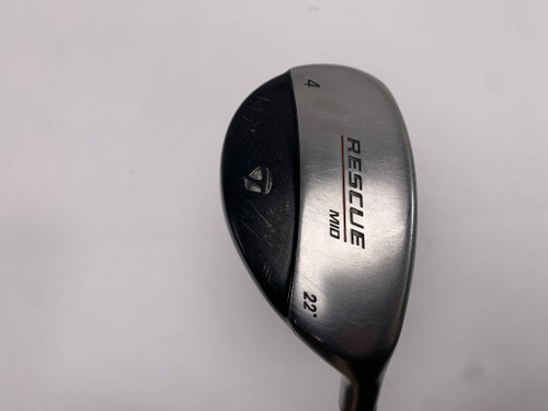 TaylorMade Rescue Mid 4 Hybrid 22* Stiff Graphite Mens RH, 1 of 12 TaylorMade Rescue Mid 4 Hybrid 22* Stiff Graphite Mens RH, 1 of 12