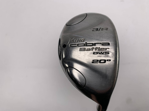 Cobra Baffler DWS 3 Hybrid 20* Aldila NV HL 65g Stiff Graphite Mens RH Dent, 1 of 12