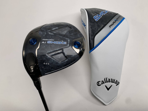 Callaway Paradym Ai Smoke TD Driver 9* HZRDUS Gen 4 Dual Torsional Stiff LH HC, 1 of 12 Callaway Paradym Ai Smoke TD Driver 9* HZRDUS Gen 4 Dual Torsional Stiff LH HC, 1 of 12