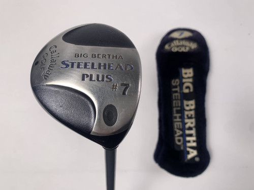 Callaway Steelhead Plus 7 Fairway Wood 21* Steelhead Plus Regular Mens RH HC, 1 of 12 Callaway Steelhead Plus 7 Fairway Wood 21* Steelhead Plus Regular Mens RH HC, 1 of 12