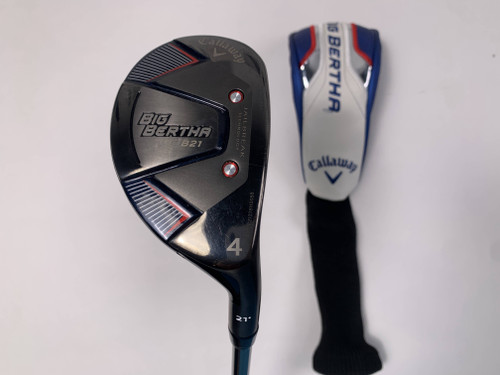 Callaway Big Bertha B21 4 Hybrid 21* RCH 65 65g Senior Graphite Mens RH HC, 1 of 12