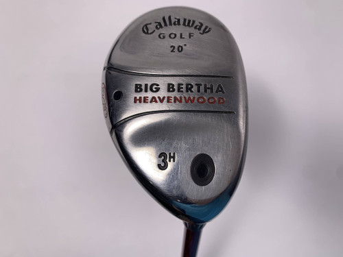 Callaway Big Bertha Heavenwood 3 Hybrid 20* RCH 75w Firm Graphite Mens RH, 1 of 12