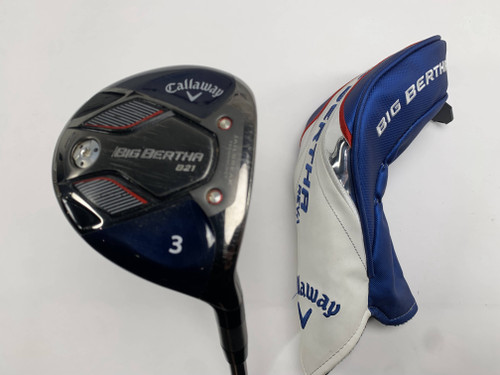 Callaway Big Bertha B21 3 Fairway Wood 15* RCH 45g Senior Graphite Mens RH HC, 1 of 12