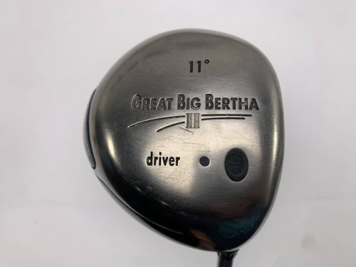 Callaway Great Big Bertha II Driver 11* GBB System 60 Regular Graphite Mens RH, 1 of 12 Callaway Great Big Bertha II Driver 11* GBB System 60 Regular Graphite Mens RH, 1 of 12