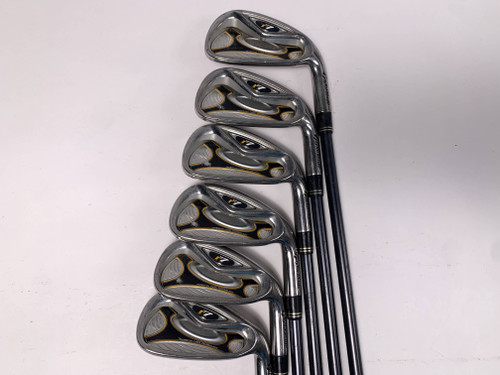 TaylorMade R7 Iron Set 5-PW REAX 65g Senior Graphite Mens RH, 1 of 12 TaylorMade R7 Iron Set 5-PW REAX 65g Senior Graphite Mens RH, 1 of 12
