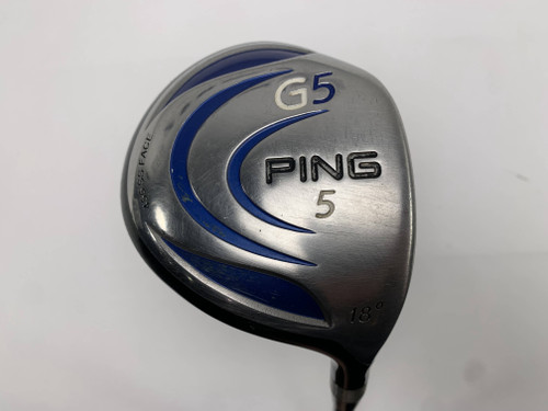 Ping G5 5 Fairway Wood 18* TFC 100F Senior Graphite Mens RH, 1 of 12
