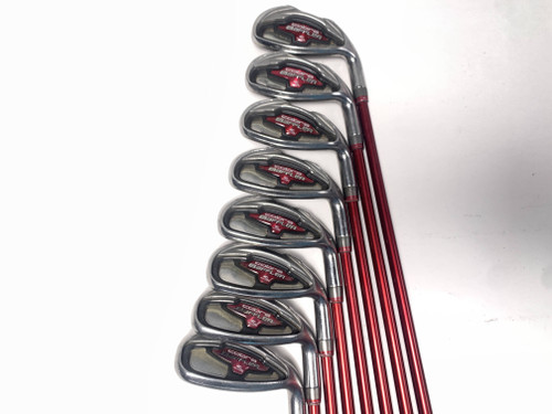 Cobra Baffler 2012 Iron Set 5-PW+GW+SW Baffler 50g Senior Graphite Mens RH, 1 of 12