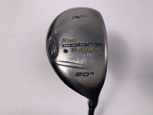 Cobra Baffler 2005 3 Hybrid 20* Aldila NV HL 65g Regular Graphite Mens RH, 1 of 12