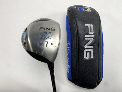Ping G2 7 Fairway Wood 20* TFC100 Regular Graphite Mens RH HC, 1 of 12