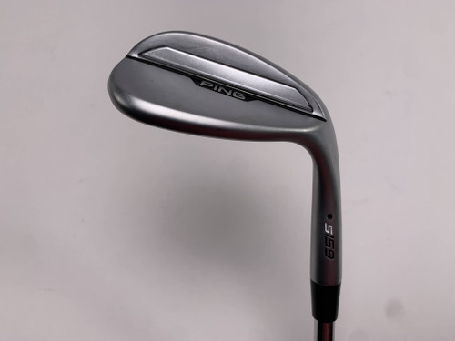 Ping s159 Chrome Lob Wedge LW 58* 6 Bounce Black Dot ZZ 115g Wedge Steel Mens RH, 1 of 12