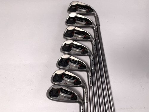 Ping G20 Iron Set 5-PW+SW Black Dot TFC 169 I Regular Graphite Mens RH, 1 of 12