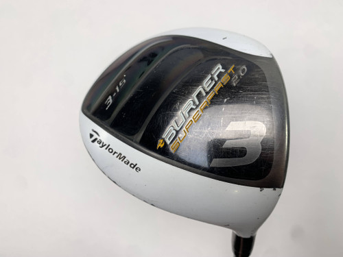 TaylorMade Burner Superfast 2.0 3 Fairway Wood 15* Matrix Ozik XCON-4.8 Stiff RH, 1 of 12