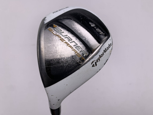 TaylorMade Burner Superfast 2.0 4 Hybrid 21* REAX 60g Regular Graphite Mens LH, 1 of 12