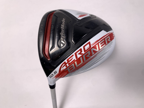 TaylorMade AeroBurner Driver 10.5* Matrix Speed Rul-Z 50g Regular LH, 1 of 12