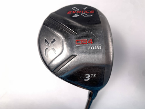 Tour Edge Exotics CB4 Tour 3 Fairway Wood 13* Aldila RIP 70g Stiff RH, 1 of 12