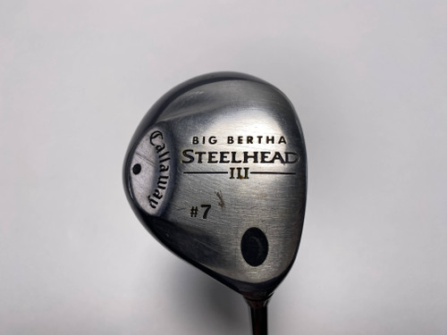 Callaway Steelhead III 7 Fairway Wood 21* Fujikura Vista Pro 60 Regular Mens RH, 1 of 12