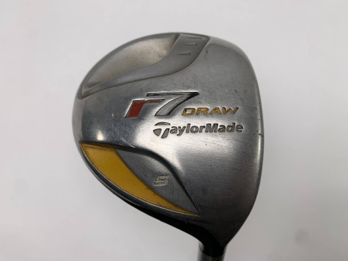 TaylorMade R7 Draw 5 Fairway Wood 18* REAX 55g Regular Graphite Mens RH, 1 of 12