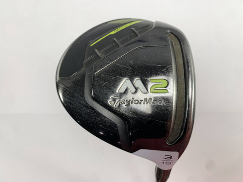 TaylorMade M2 2016 3 Fairway Wood 15* REAX 65g Stiff Graphite Mens RH, 1 of 12