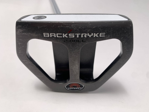 Odyssey Backstryke 2-Ball Putter 35" Superstroke Pistol 1.0 Mens LH, 1 of 12