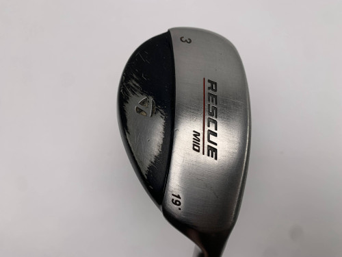 TaylorMade Rescue Mid 3 Hybrid 19* Stiff Graphite Mens RH, 1 of 12