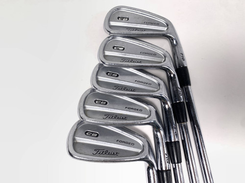 Titleist 710 CB Iron Set 6-PW True Temper Dynamic Gold S300 Stiff Steel Mens RH, 1 of 12
