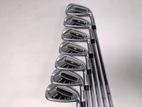 Ping i20 Iron Set 4-PW Black Dot CFS Stiff Steel Mens RH, 1 of 12