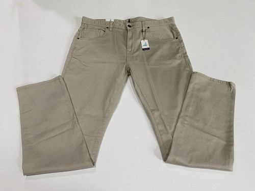 Johhnie-O Hugo 5 Pocket Men's Pants Size 36x32 Light Khaki NWT, 1 of 12