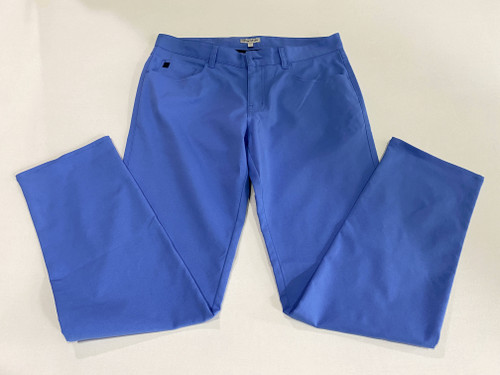 Peter Millar EB66 Performance 5 Pocket Men's Golf Pants Size 34x32 Blue NWT, 1 of 12