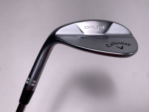 Callaway Opus Brushed Chrome Wedge 56* 12 DG Mid 115g Wedge Steel Mens LH NEW, 1 of 12