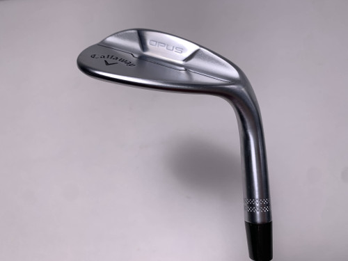 Callaway Opus Brushed Chrome Lob Wedge LW 58* 12 DG Mid Wedge Steel Mens RH NEW, 1 of 12