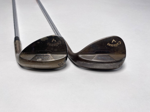 Callaway Opus Blue Raw Wedge Set 56* 12 60* 10 NS Pro Modus 3 130g Mens RH, 1 of 12