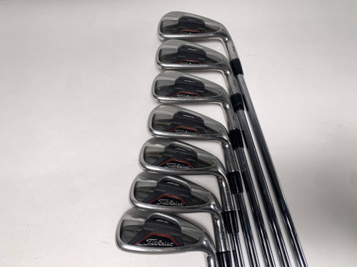 Titleist 712 AP1 Iron Set 4-PW True Temper Dynalite XP S300 Stiff Steel Mens RH, 1 of 12