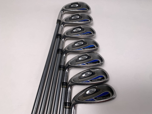 Cobra FP Iron Set 4-PW+GW Aldila NV HL 70g Regular LH No 9 iron, 1 of 12