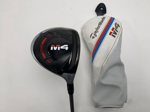 TaylorMade M4 5 Fairway Wood 18* Ladies Graphite Womens RH HC Undersize Grip, 1 of 12