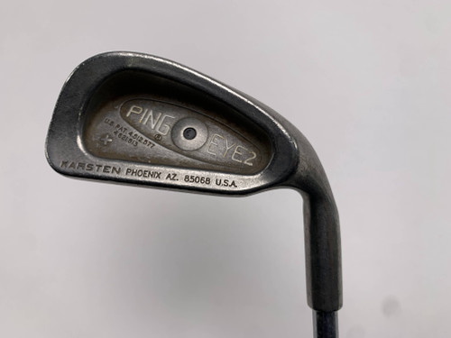 Ping Eye 2 + Single 5 Iron Black Dot Karsten Regular Steel Mens RH, 1 of 12