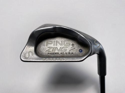 Ping Zing 2 Sand Wedge SW Blue Dot 1* Up Karsten JZ Wedge Steel Mens RH, 1 of 12