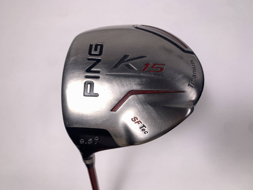 Ping K15 Driver 9.5* TFC149 Stiff Graphite Mens LH, 1 of 12