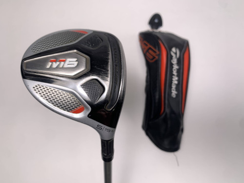 TaylorMade M6 5 Fairway Wood 19* 45g Ladies Graphite Womens RH HC Undersize Grip, 1 of 12