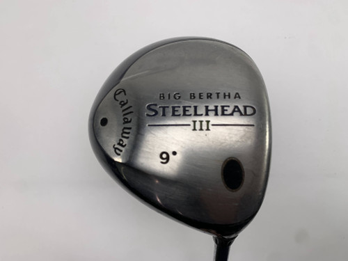 Callaway Steelhead III Driver 9* Steelhead III Uniflex Steel Mens RH, 1 of 12