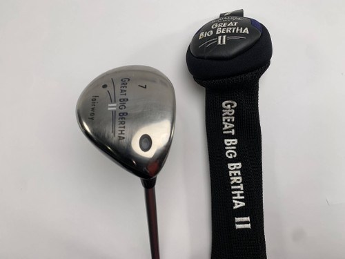 Callaway Great Big Bertha II 7 Fairway Wood 21* GBB System 50 50g Ladies RH HC, 1 of 12