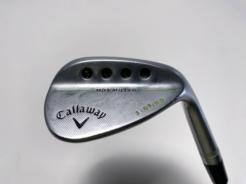 Callaway MD3 Milled Chrome S-Grind Gap Wedge GW 52* 10 DG Wedge Steel Mens RH, 1 of 12