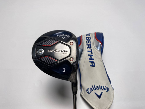 Callaway Big Bertha B21 3 Fairway Wood 15* RCH 45 A 45g Senior RH HC +1'', 1 of 12