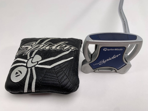 TaylorMade My Spider Tour Custom Putter 33" Silver & Blue Mens RH HC, 1 of 12