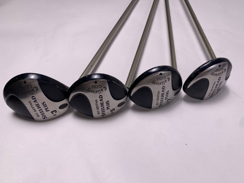 Callaway Steelhead Plus Wood Set 3 5 7 9 | 15* 18* 21* 24* RH, 1 of 12