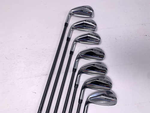 Cobra KING F7 One Length Iron Set 5-PW+GW Fujikura Pro 63i Senior LH, 1 of 12