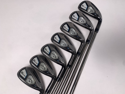 Callaway Big Bertha 2015 Iron Set 6-PW+GW+SW Recoil 450 F1 Ladies RH, 1 of 12