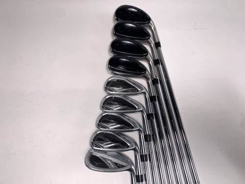 Mizuno JPX 800 HD Hybrid Iron Set 3H-6H-7-PW+GW DG SL R300 Regular Steel Mens RH, 1 of 12