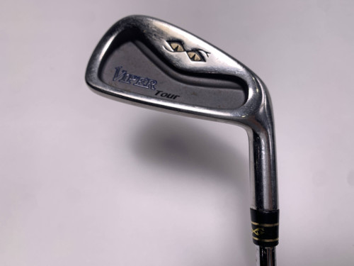 Snake Eyes Viper Tour Single 4 Iron Regular Steel Mens RH Midsize Grip, 1 of 12